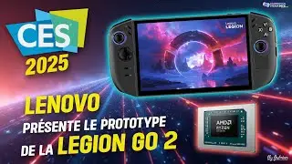 Legion Go 2, Le  Prototype pr&eacute;sent&eacute; au CES 2025