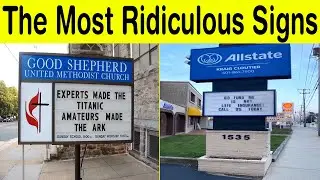 The Most Ridiculous Signs Ever &ndash; Straight From the Golden Years || Happy Panda