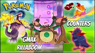 Complete counter Guide for Gmax Rillaboom in detail || Pokemon GO ||