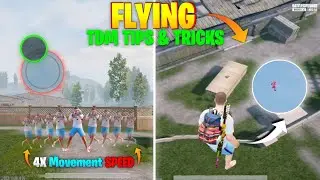 New🔥10X Joystick Movement SPEED TRICK And Flying TDM Tips & Glitch | BGMI New Update All Tip Tricks