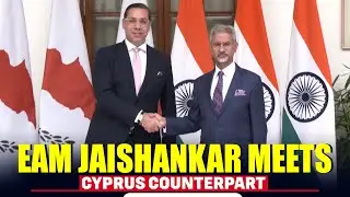 EAM Jaishankar meets Cyprus Foreign Affairs Minister Constantinos Kombos in New Delhi |India