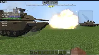 M1A2 Abrams MBT Turbine Engine Sound, Shadow Armour Beta Minecraft BE 1.21.130