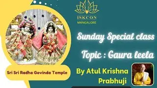Gaura Leela || HG Atul Krishna Das || ISKCON,Kulai, Mangalore,Mangal Aarti,Japa,March23rd2025