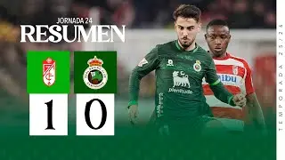 RESUMEN ı CF Granada 1-0 Real Racing Club  ı Jornada 24 | Temporada 25/26