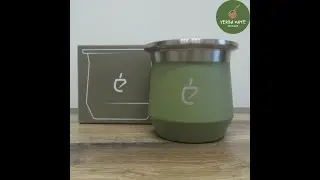 #275 Naczynko Un Mate Oliva Green
