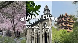 Eueu’s Travel Vlog - Visiting Wuhan in China, Viewing Cherry Blossoms, Yellow Crane Tower