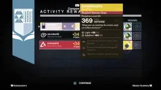 Destiny Weekly Night Fall Loot