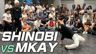 Bboy Shinobi vs Bboy Mkay // The Real Game 2025