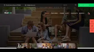 Studeon - Education Center  Training Courses WordPress Theme | Online Course Theme