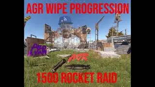 λGR Wipe Progression │1500 rocket raid │ 2 Raid Defences │ Vital Us Main