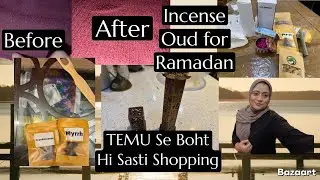 TEMU SE RAMADAN KELIYE OUD KI SHOPING || @ghazaljawad @rajabbutt94 @irumaapi 