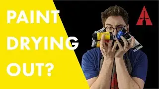 Keep your acrylic paint from drying out while you paint - Quick Tip Clip | Cosplay Apprentice