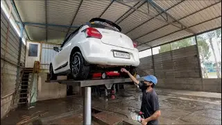 Deep water wash &mdash; Best car wash in MALUR Foam Wash service #carwash #cleaning #detail