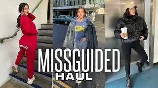 HUGE NEW IN MISSGUIDED TRY ON HAUL | ad