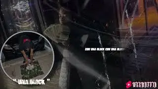 Yca Nova - Una Glock 🔫 (Video Lirycs) | #WEEMAFFIA #YCA