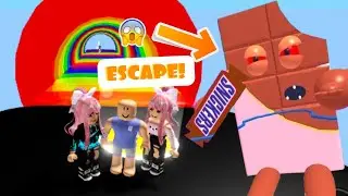 ROBLOX: Our first video!! ESCAPE THE EVIL CHOCOLATE OBBY!!! GAMERfamily