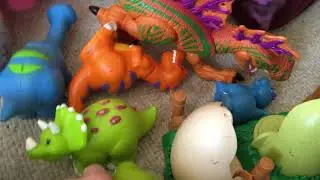 Aaron and Aria Dino Toy Review