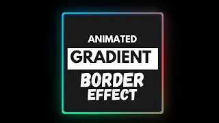 Animated Gradient Border in CSS | HINDI @slayingthedragon