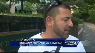 Condoms, diapers, feces: Korean War Veterans Memorial trashed