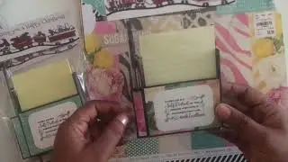 Killing a paper pad:  Sugar Chick Project 4