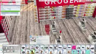 Remodeling Target Department Store | The Sims 4
