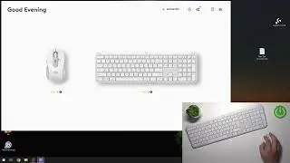 Как использовать функцию Logitech Flow с Logitech M750