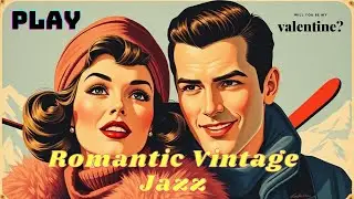 Romantic  Vintage Jazz  🎷  | Cozy 1940s Winter Swing On Valentin's Day ⛷️✨