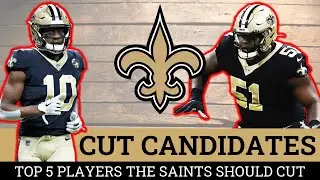 5 Potential New Orelans Saints Cut Candidates After 2022 NFL Draft Ft. Tre&rsquo;Quan Smith, Cesar Ruiz