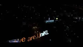 Aerial Night Views of UNIKL MFI I Bangi