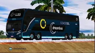 OMSI 2 | Busscar Vissta Buss DD O500RSDD | Mapa Brasil Viagem (BA)