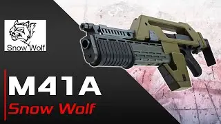 [M41A Pulse Rifle - Snow Wolf] Présentation | Review | Airsoft FR - EN subs