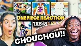 FIRST TIME REACTING TO ONE PIECE! | One Piece Episode 6 & 7 & 8 Reaction | WE ARE ALREADY SAD WTF!