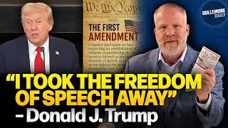 Donald Trump BRAGS IN MEETING About Taking Away the Freedom of Speech!!!