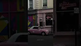 The Famous Pink Car | Architecture | London | Uk | #trending | #shorts | #viral |