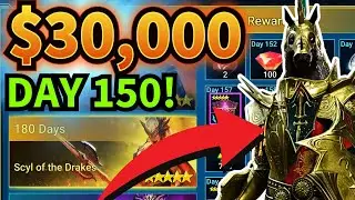 THIS IS NUTS! MARIUS DAY 150 $30,000 ACCOUNT SHOWCASE AND REVIEW! | RAID: SHADOW LEGENDS