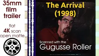 The Arrival (1996) 35mm film trailer, flat open matte, 4K *CROPPED