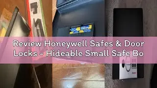 Review Honeywell Safes & Door Locks - Hideable Small Safe Box - Fire Resistant Document Safety Box f