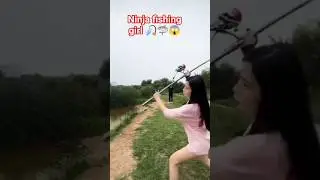 ninja fishing girl  🎣🦈 #shotrs #ami2 #ninjafishing #ninjatechniques #fishinggirl #girlfishing #short