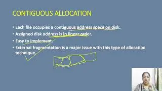 File allocation Methods | Contiguous allocation | linked allocation |indexed allocation