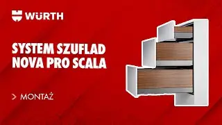 Montaż systemu szuflad: Nova Pro Scala
