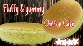HOW TO BAKE CHIFFON CAKE AT HOME || easy to make  Filipino Style and Recipe