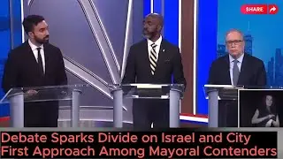 &ldquo;Would You Visit Israel?&rdquo; &mdash; NYC Mayoral Candidates Clash in Fiery Debate