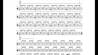 [Preview] Long Drives-BoyWithUke(130)-drum sheet music,drumtab,drumscore,드럼악보