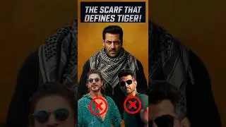 The Scarf That Defines Tiger 🐯🔥 | Salman Khan Spy Universe.