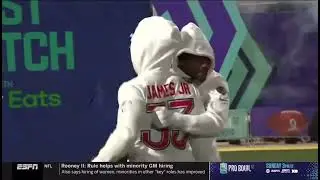 Stefon Diggs jumps THREW a table 😱 | Pro Bowl Skills Challenge 2022