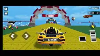 GT car stunt gaming & Family Friendly Gameplay Mr Blockstar part 1