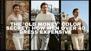 The 'Old Money' Color Secret: How Men Over 40 Dress Expensive