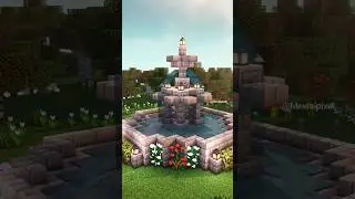 TUTORIAL Fuente en Minecraft #minecraft #shorts