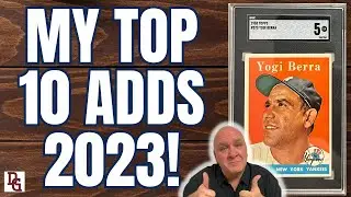 ✨My Top 10 Sports Cards Pickups From 2023✨🔟✨