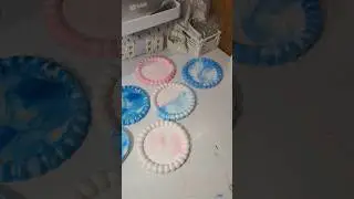 Поднос из гипса своими руками 🤯 #короткоевидео #сделайсам #ремесло